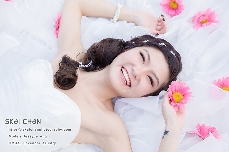 Makeover photoshoot by hair and makeup artist Mandy Yeo