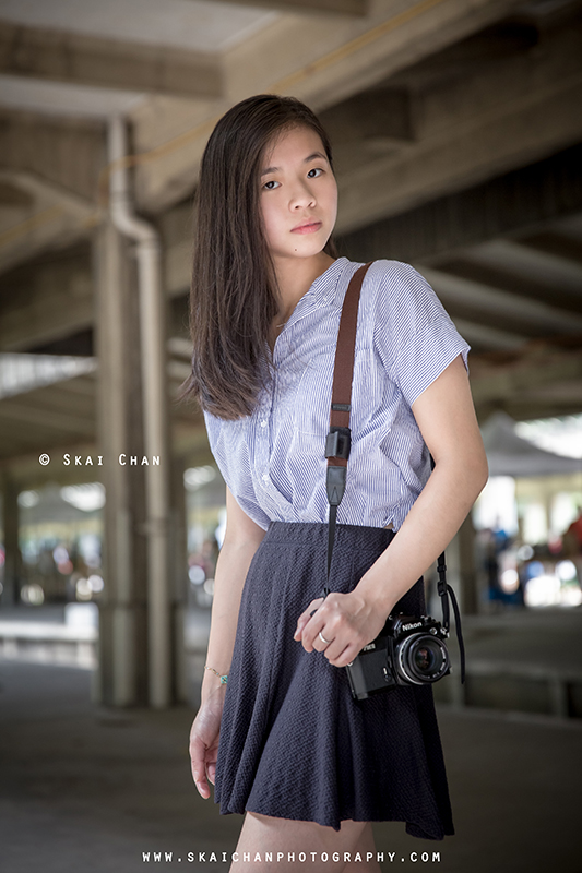 Lifestyle portrait photoshoot session with Emilia Yoyo Ngai at Tanjong Pagar Railway Station