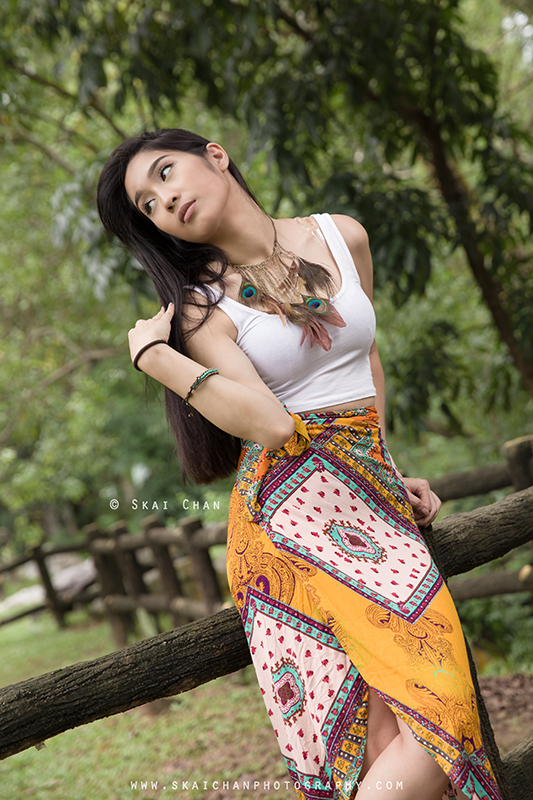 Fashion portrait photoshoot session with Sirachar Ong at Little Guilin