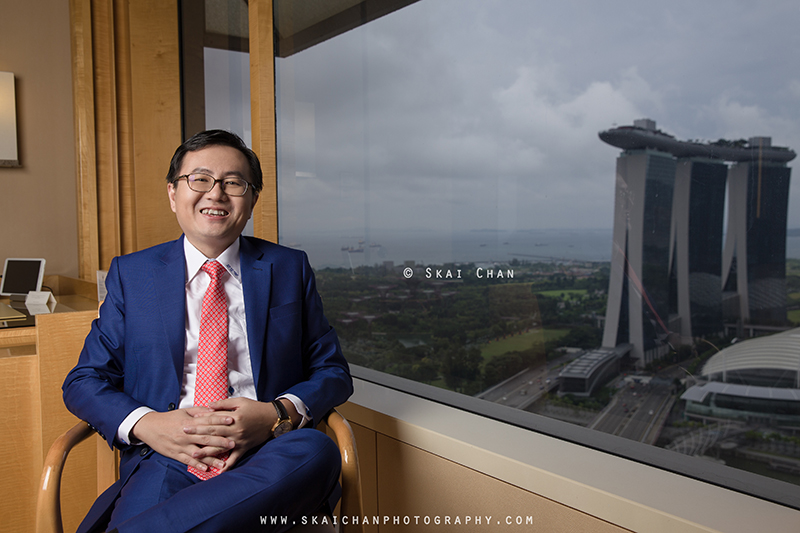 Corporate lifestyle photoshoot session with Phang Tsang Wing at Ritz Carlton hotel
