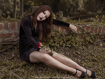 Hair and makeup for Ivy Tan by Ivy Tan