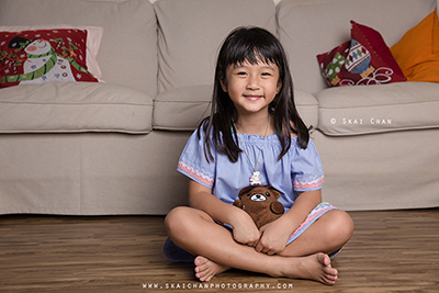Indoor & Outdoor Casual Children Photoshoot - Vera @ Home