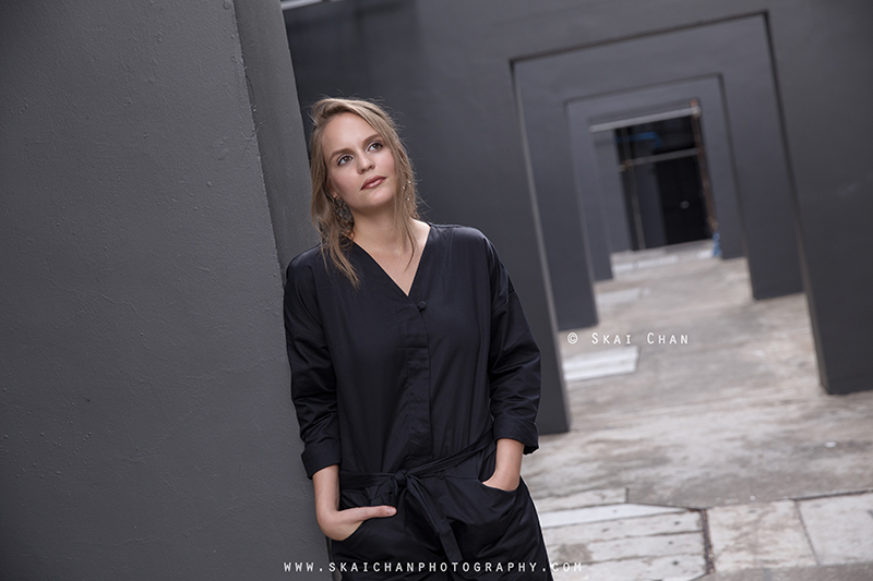 Fashion photoshoot session with Camille Roux at Duxton Hill