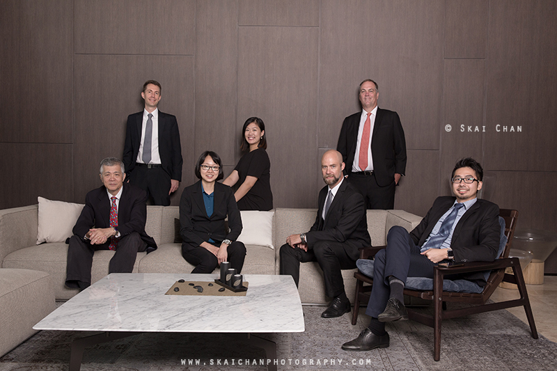 Corporate business group photoshoot session with Infunde Development at Corals at Keppel Bay