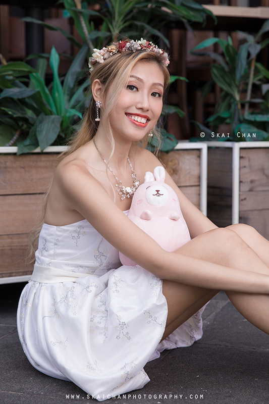 Bridal photoshoot session with Ng Shinyi at Hill Street & Clarke Quay