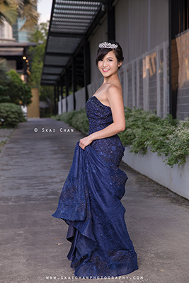 Outdoor High-End Bridal Photoshoot - Sharon Ng En Hui @ HortPark