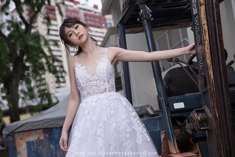 Bridal shoot with beautiful Hilary