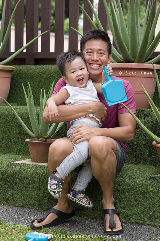 Children photoshoot session with Nicholas Chan Jun En at home