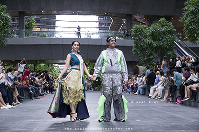 Outdoor runway photography using natural lighting