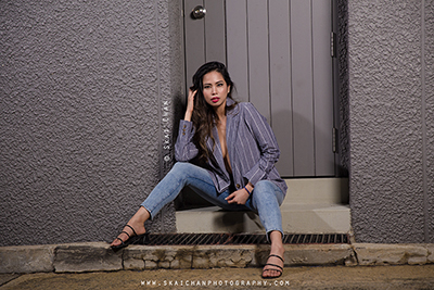 Hair and makeup for Karen Ivy Diaz by Ivy Tan