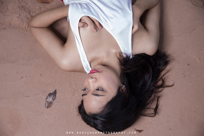 Glamour portrait photoshoot session with Tantiara Rosli at West Coast Park