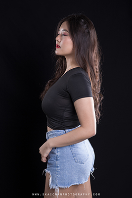 Hair and makeup for Beatrice Lee Mynn by Ivy Tan