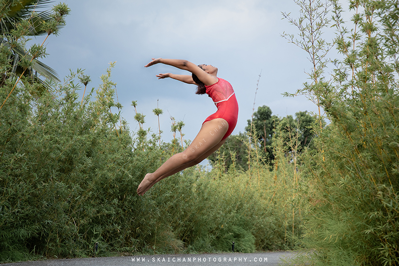 dance photography at serene garden, gardens by the bay