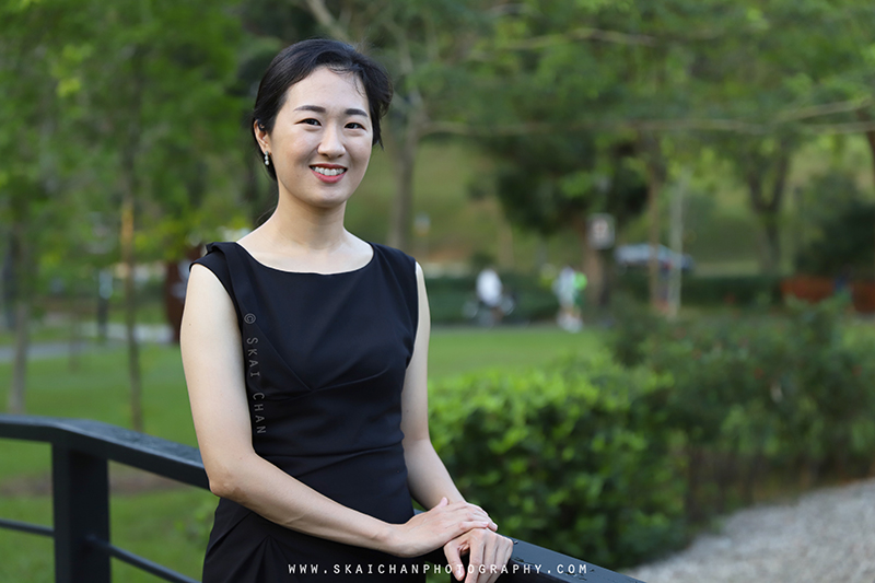 Lifestyle corporate photoshoot session with Rachel Lee at Tiong Bahru Park