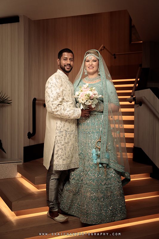 Traditional pre-wedding photoshoot in Singapore
