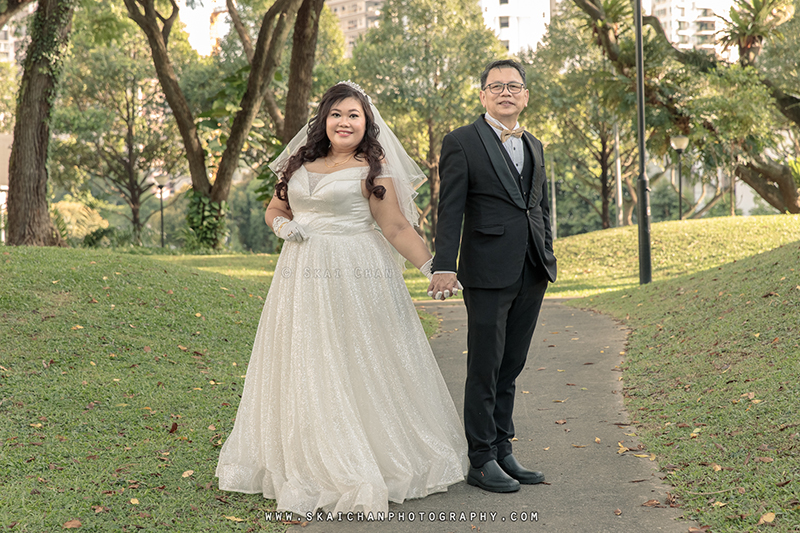 Pre-Wedding photoshoot session with Khoon Seng & Sharon at Toa Payoh Town Park