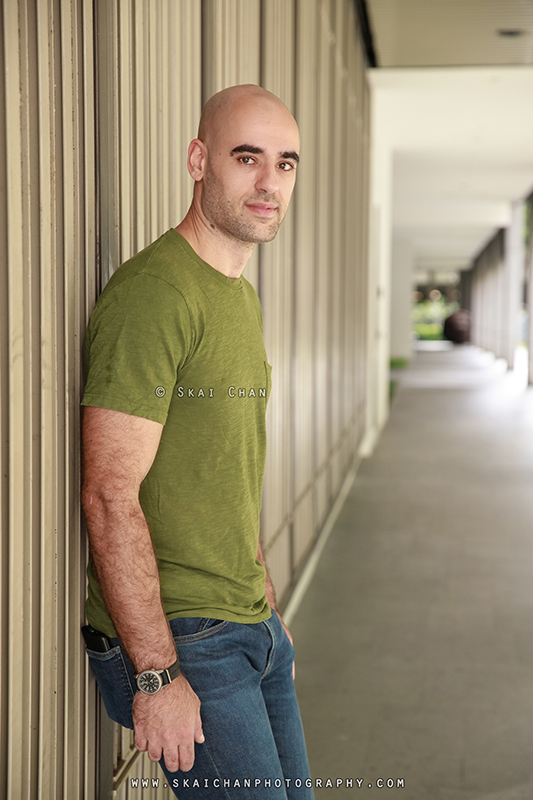 Men's fashion photoshoot session with Itay @ Robertson Quay