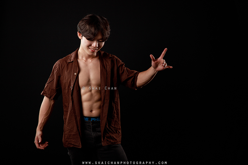 Men's fitness photoshoot session with Lee Won Jae at Photography Studio @ Rochester Park
