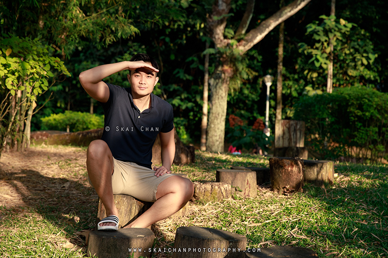 Travel photoshoot session with Ong Yongchuan at Yishun Park