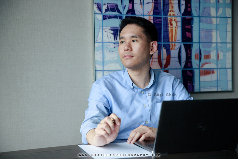 Men's corporate lifestyle photoshoot session with Michael @ Dao by Dorsett (hotel)