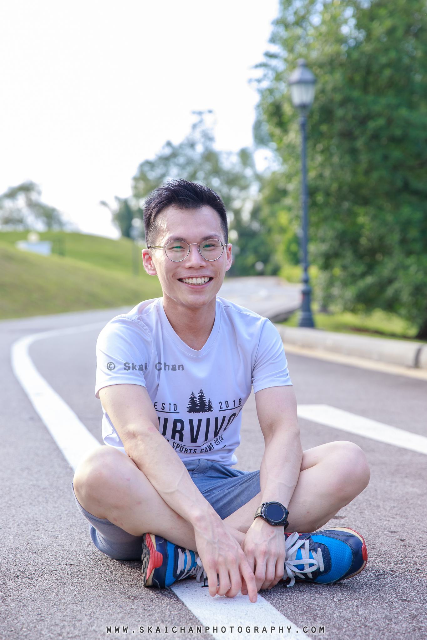 Lifestyle photoshoot session with Michael Tan at Forest Discovery Centre