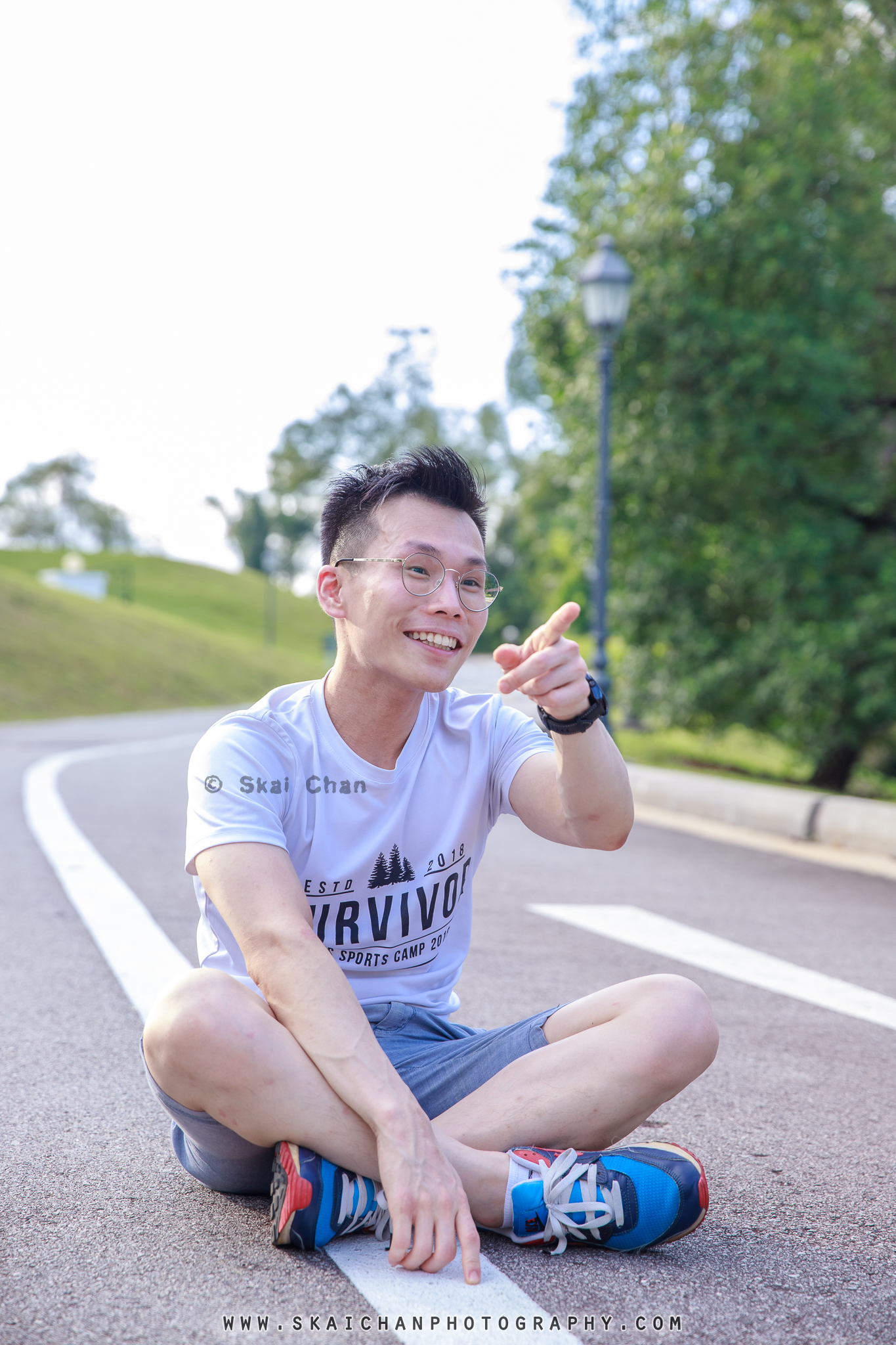 Lifestyle photoshoot session with Michael Tan at Forest Discovery Centre