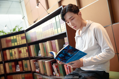 Indoor Reading Photoshoot @ National Library building Indoor Reading Photoshoot - Leonard Lye