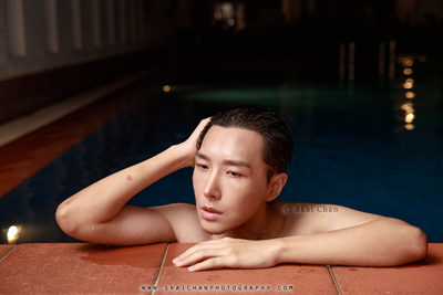 Indoor Swimming Headshot Photoshoot @ Swimming Pool (Buona Vista) Indoor Swimming Headshot Photoshoot - Leonard Lye