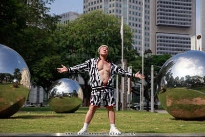 Outdoor Dancer's Photoshoot @ Queen Elizabeth Walk & ACM Green Outdoor Dancer's Photoshoot - Andy