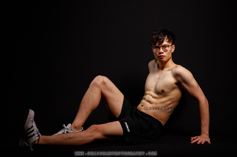 Studio fitness photoshoot session with Thomas @ Studio (Tengah)