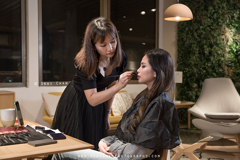 Professional hair and makeup artist (HMUA) in Singapore