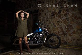 one-light set-up