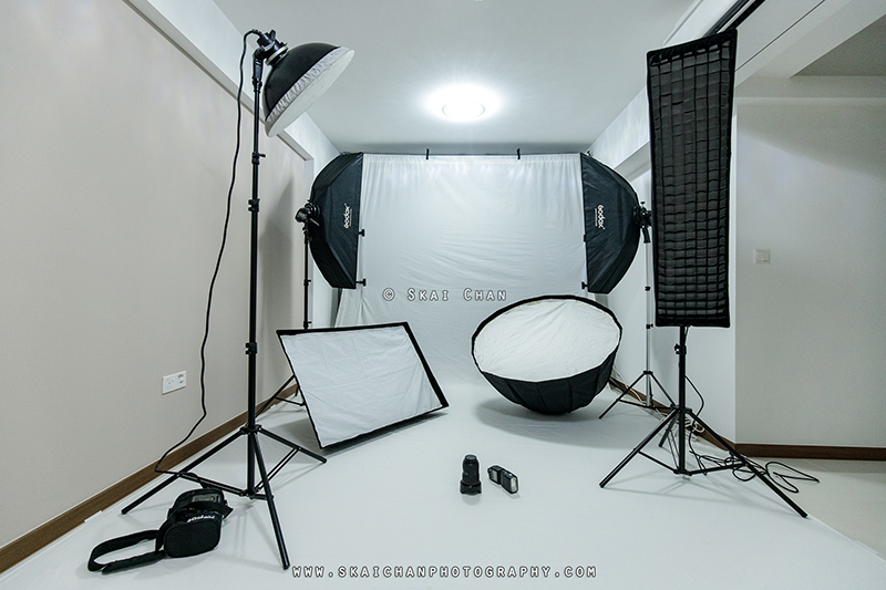Cosy private portrait studio in Singapore designed for natural, confident photography.